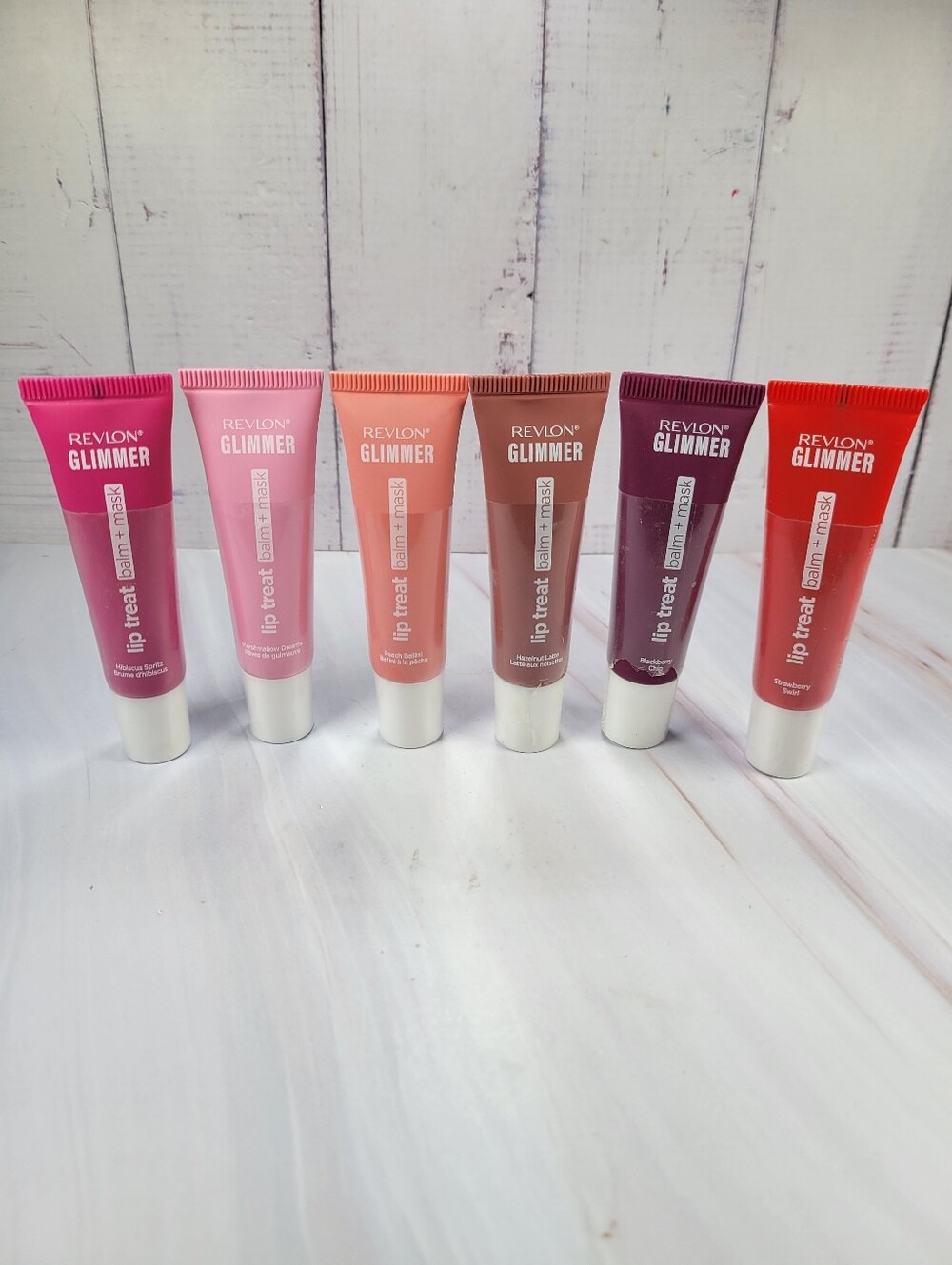Revlon Glimmer Lip Treat Balm + Mask Bundle NEW!
